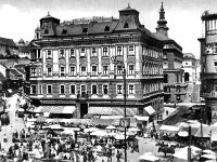 Palača Pongratz, Trg bana Jelačića oko 1925. godine